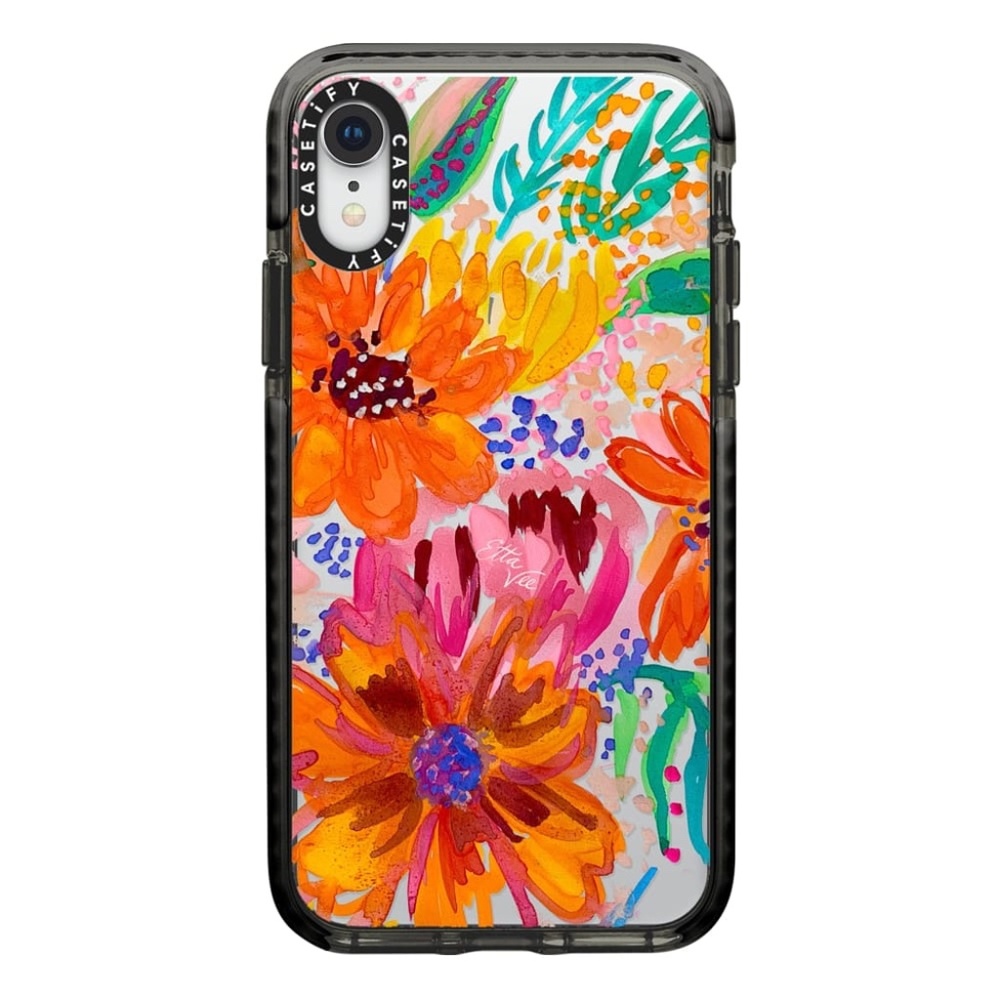 EttaVee Watercolor Fleurs Casetify Iphone XR Case